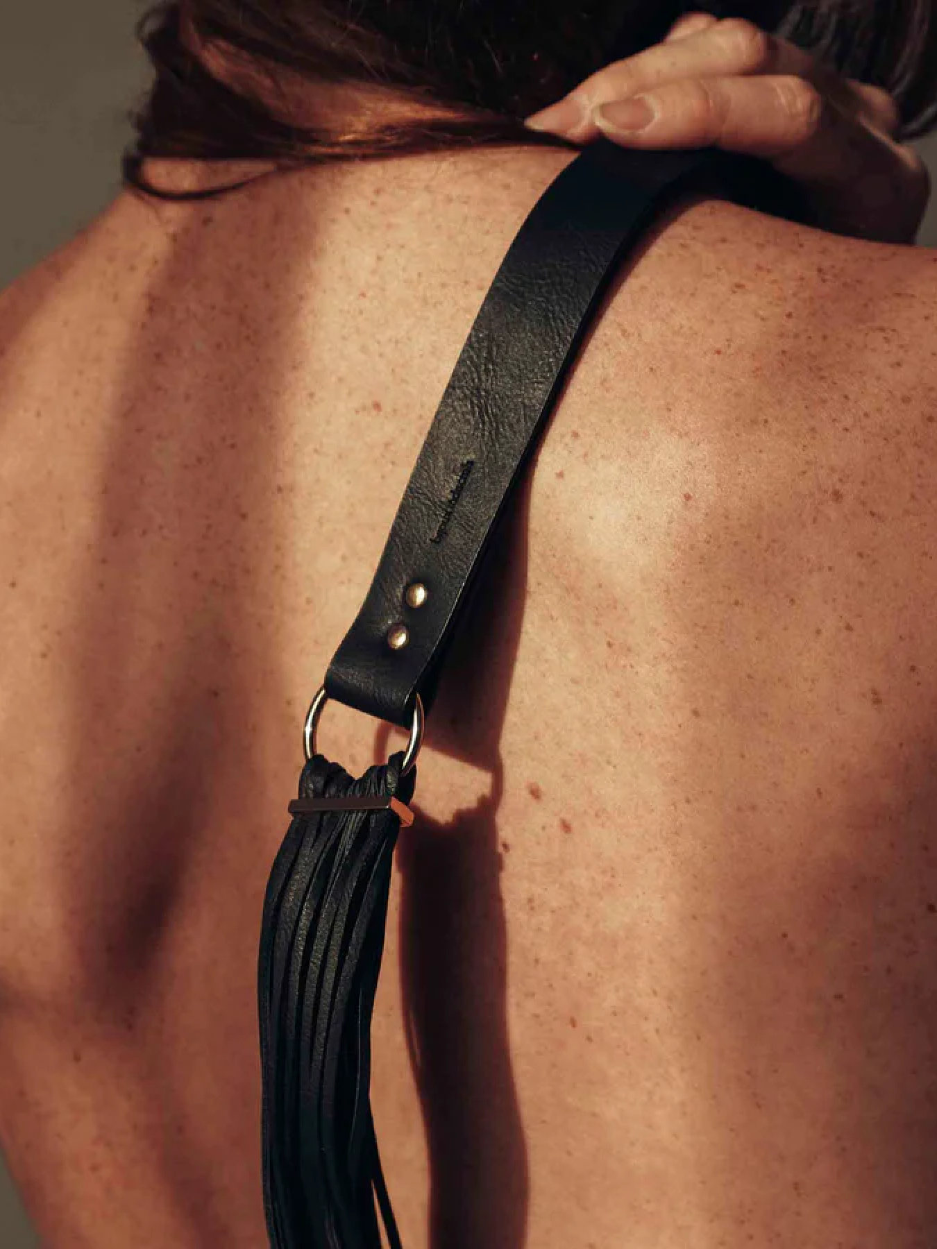 Accesoriu piele ecologica Flogger Mare