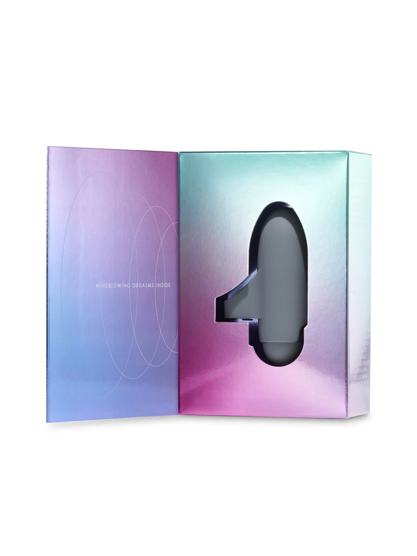 Vibrator degetar Better Than Your Ex,gri,  Bijoux Indiscrets