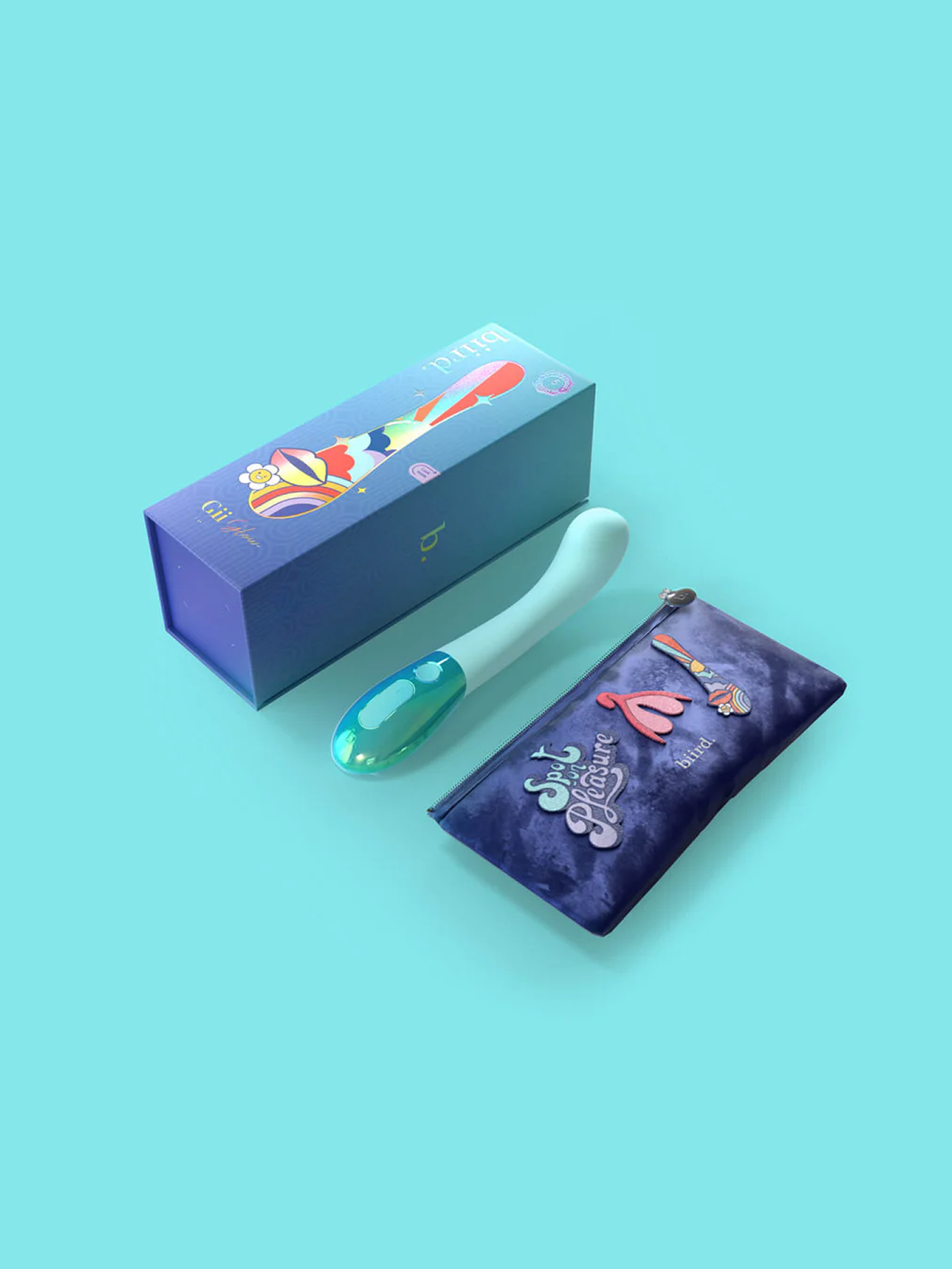 Gii Glow Vibrator pentru punctul G, Biird